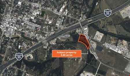 A look at Taylor Valley Rd & FM 93 | Land commercial space in Belton