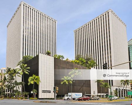 A look at Topa Financial Center - Fort Street Tower Office space for Rent in Honolulu