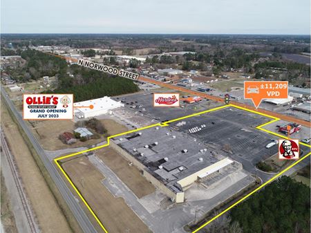 A look at Former Walmart - 11K VPD | Below $7/SF commercial space in Wallace
