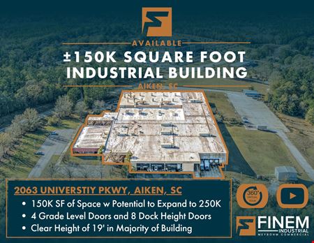 A look at 2063 University Pkwy Industrial Building Commercial space for Sale in Aiken