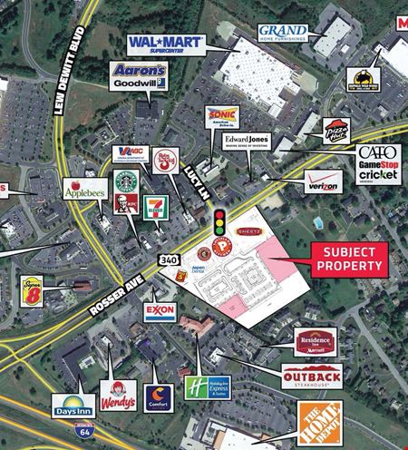 A look at WAYNESBORO MARKETPLACE | 2 PAD SITES commercial space in Waynesboro