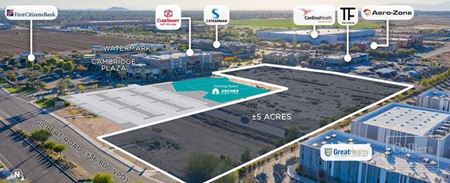 A look at Mixed-Use Development Site for Sale or Ground Lease in Watermark commercial space in Chandler