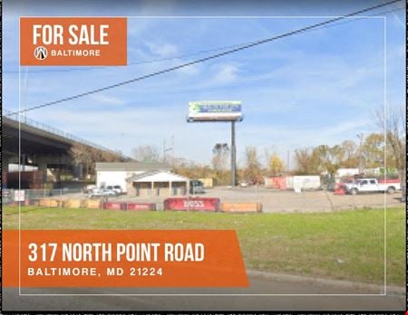 A look at 317 North Point Road commercial space in Baltimore