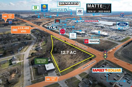 A look at $1 Auction – 2.7 AC Signalized Hard Corner Parcel | 24K VPD (Chicago MSA) commercial space in Matteson