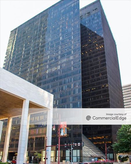 A look at Pennzoil Place South Office space for Rent in Houston