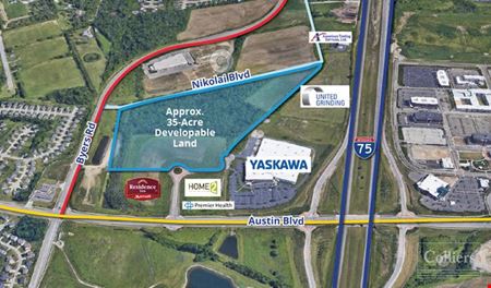 A look at Austin Center Land commercial space in Miamisburg
