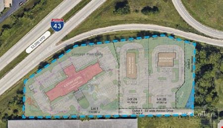 A look at Exceptional I-43 at Moorland Rd Land Opportunity commercial space in New Berlin