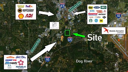 A look at 46 Acres For Sale off Halls Mill Rd with I-65 Frontage commercial space in Mobile