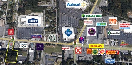 A look at 3,000 SF on 0.8 AC Developed - Additional 2.5 AC Undeveloped Available commercial space in Rome