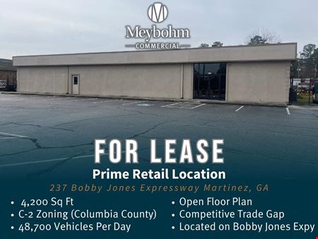 A look at Desirable Retail Location Retail space for Rent in Martinez