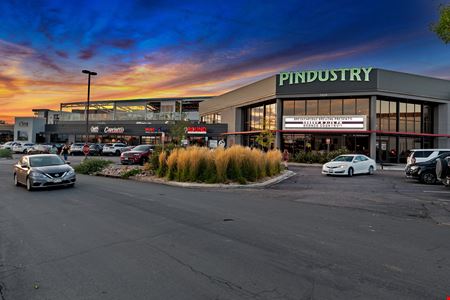A look at Pindustry Center at Greenwood Entertainment District commercial space in Greenwood Village