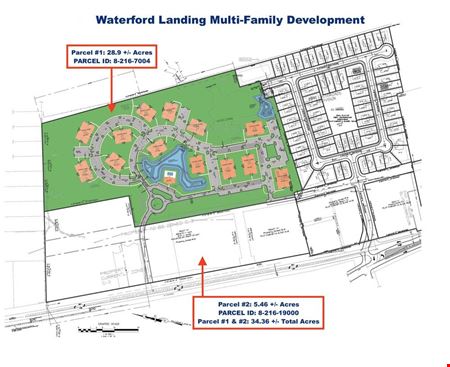 A look at Waterford Landing Multi-Family Development Site New Bern NC commercial space in New Bern