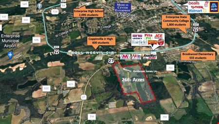 A look at 266± Acres of Opportunity Zoned Development Land commercial space in Enterprise