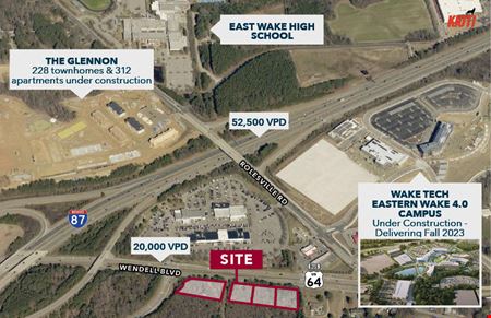 A look at Wendell Commerce Center Retail Outparcels commercial space in Wendell