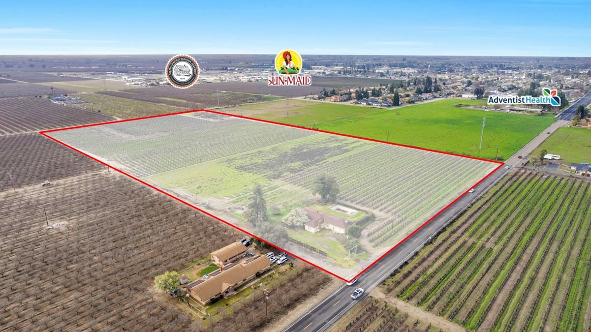 ±19.32 Acres of Vacant Residential Land in Selma, CA