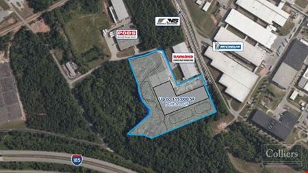 A look at Multiple industrial build-to-suit options near SCTAC Industrial space for Rent in Piedmont