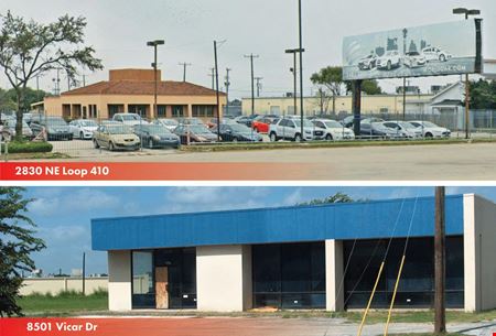 A look at Portfolio of 2 Properties: 2830 NE Loop 410 & 8301 Vicar Dr commercial space in San Antonio