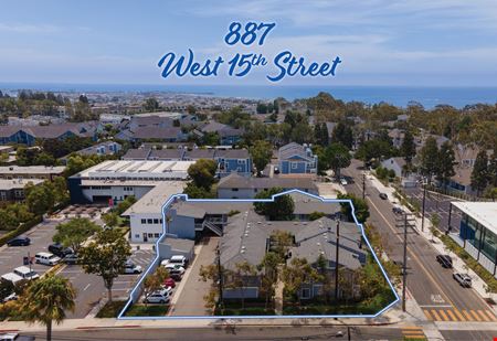 A look at 887 West 15th Street commercial space in Newport Beach
