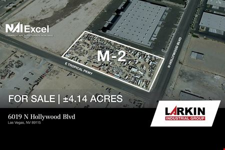 A look at 6019 North Hollywood Boulevard Commercial space for Sale in Las Vegas
