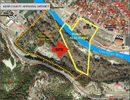 A look at 12.53 Acres on Guadalupe River commercial space in Kerrville