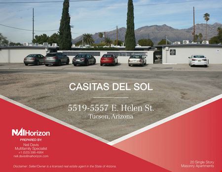 A look at Casitas del Sol Apartments commercial space in Tucson