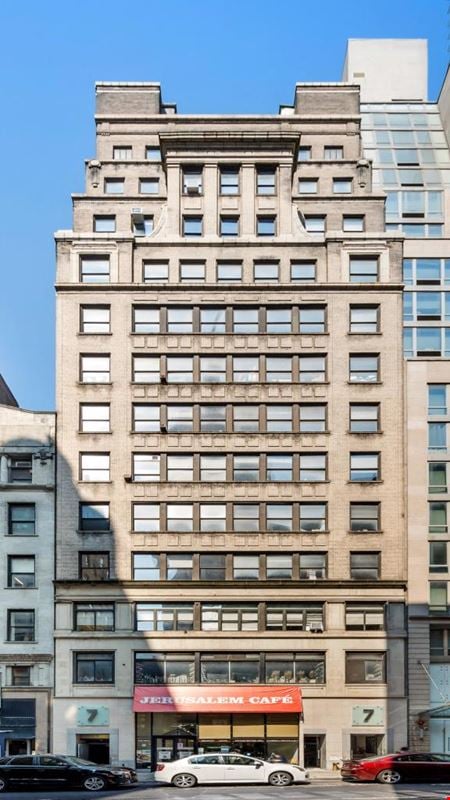 A look at 7 West 36th Street Office space for Rent in New York