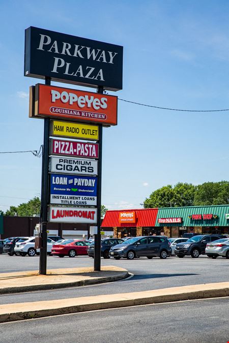 A look at Parkway Plaza Retail space for Rent in New Castle
