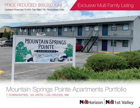 A look at Mountain Springs Pointe Portfolio commercial space in Las Cruces