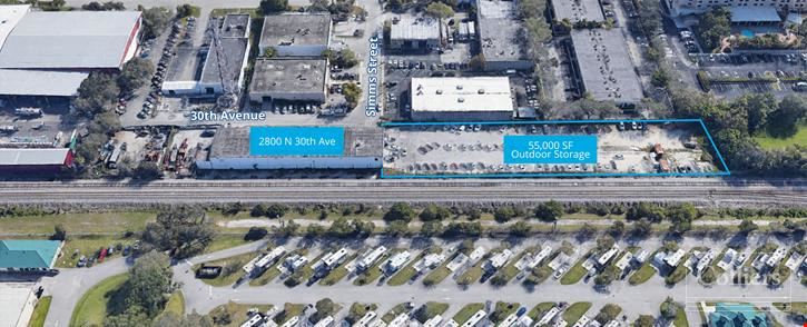 Industrial For Lease with 55,000 SF Outdoor Storage