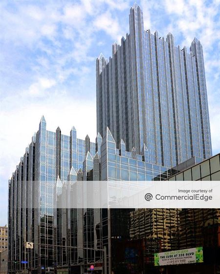 A look at Six PPG Place Office space for Rent in Pittsburgh