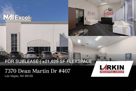 A look at 7370 Dean Martin Drive Industrial space for Rent in Las Vegas