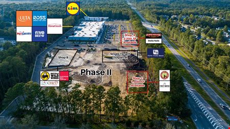 A look at Outparcel Space For Lease - Cedar Grove Commons - North Charleston, SC commercial space in Charleston