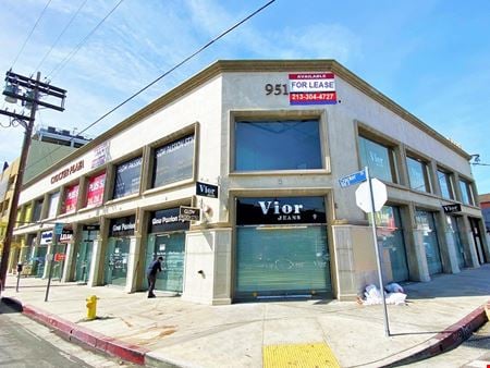 A look at Fashion D. Commercial Lofts/Showrooms Retail space for Rent in Los Angeles