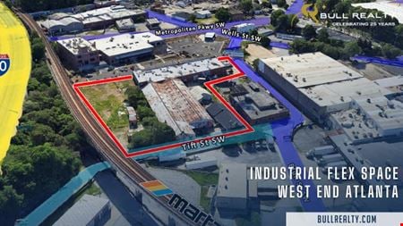 A look at West End Industrial Flex Space For Sale or Lease | ±1,540 - 47,091 SF commercial space in Atlanta