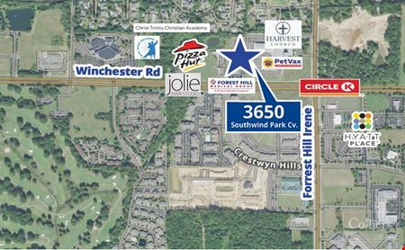 A look at 1,250± SF Endcap Available Retail space for Rent in Memphis