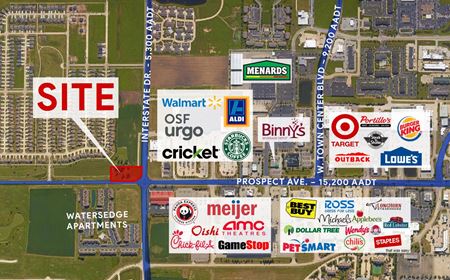 A look at NORTH PROSPECT RETAIL LAND FOR SALE commercial space in Champaign