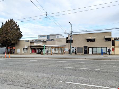 A look at 1661 & 1671 East Hastings Street commercial space in Vancouver