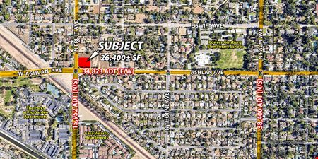 A look at 26,400&#177; SF Commercial Land For Ground Lease or BTS at 440 W. Ashlan, Fresno, CA Commercial space for Rent in Fresno