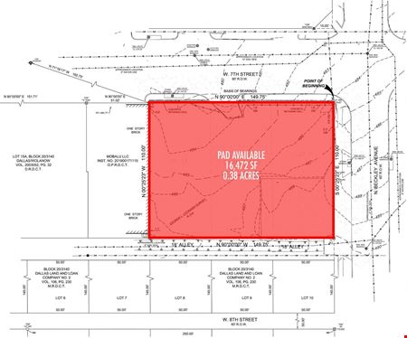 A look at 0.38 Acres Beckley Pad Site For Lease - Bishop Arts District Retail space for Rent in Dallas