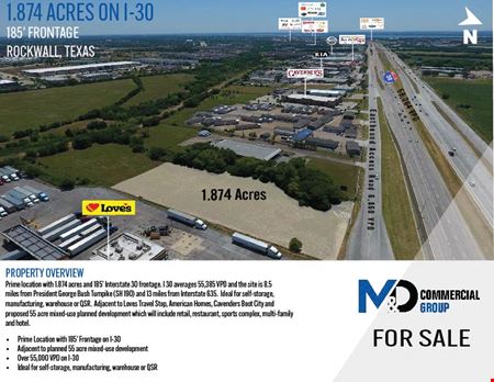 A look at Interstate 30 Service Road Rockwall commercial space in Rockwall