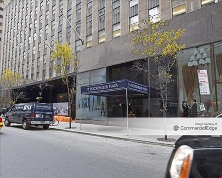 A look at 75 Rockefeller Plaza Retail space for Rent in New York