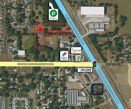 A look at Commercial Potential: 5.38 acres on US Hwy 98 South with High Traffic Exposure commercial space in Lakeland