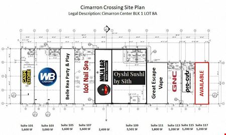A look at Cimarron Crossing commercial space in Corpus Christi