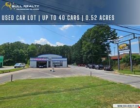 Used Car Lot | Up to 40 Cars | ±0.52 Acres