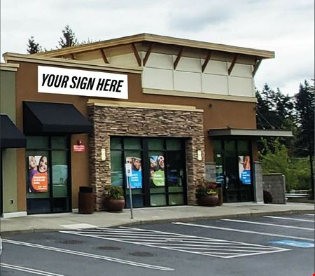 A look at Lakeside at Canyon Park Shopping Center commercial space in Bothell