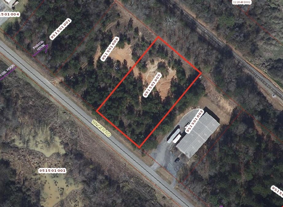 Flat Commercial Land for Sale in Anderson .91 Acres