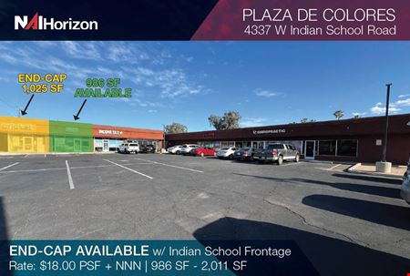 A look at Plaza de Colores commercial space in Phoenix