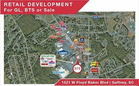 A look at Retail Development Land in Gaffney, SC commercial space in Gaffney