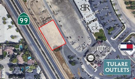 A look at Commercial Retail Parcel Available Off HWY-99 in Tulare, CA commercial space in Tulare
