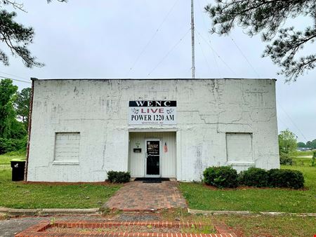 A look at WENC Radio Station commercial space in Whiteville
